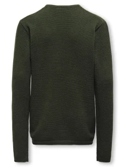 OSJPANTER REG CREW KNIT NOOS>Only and Sons Junior