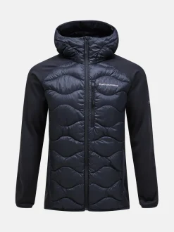 miesten takki M HELIUM DOWN HYBRID HOOD JACKET,><noscript><img width=