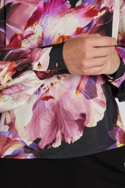 naisten pusero, VISKO SORIN BLOUSE Kuosi, Punainen><noscript><img width=