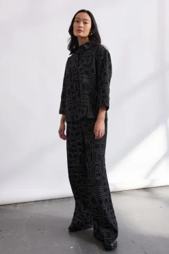 Naisten Suorat housut Mono Pants,>Philosophy Blues Original Sale