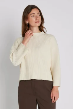 naisten neulepusero, RIE KNIT>Philosophy Blues Original Online