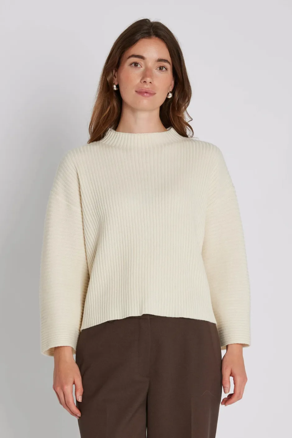 naisten neulepusero, RIE KNIT>Philosophy Blues Original Online