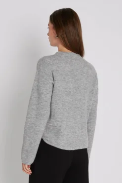 naisten neulepusero, TORNA KNIT Vaaleanharmaa>Philosophy Blues Original New