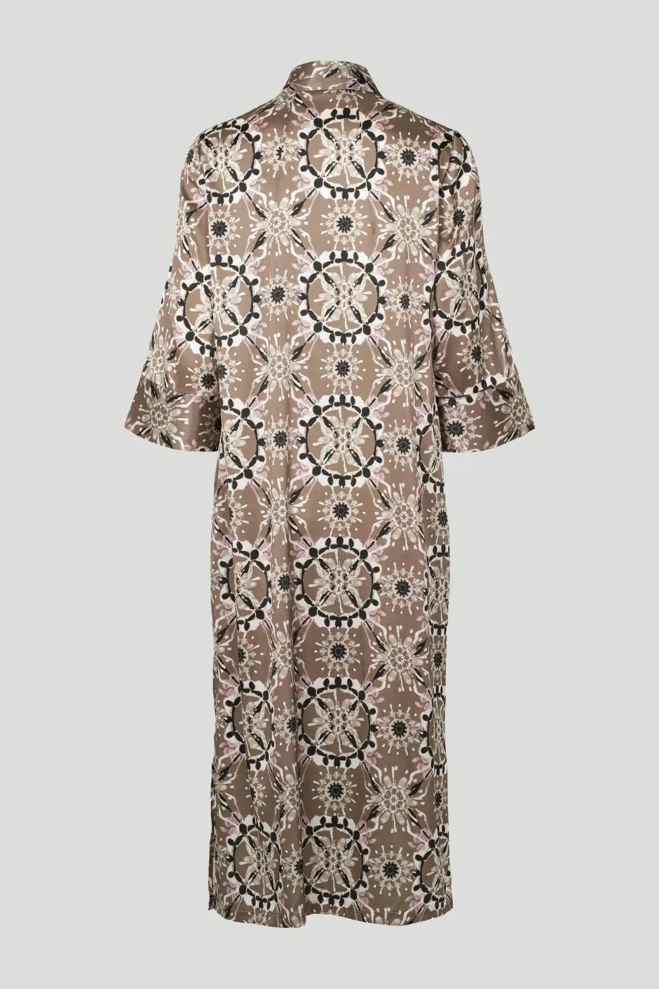 naisten mekko, SILKY SIMBIA DRESS Ruskea Kuosi>Philosophy Blues Original Sale