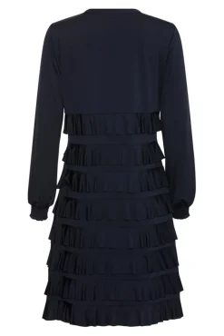 Naisten Mekko Kalaf Dress LS>Philosophy Blues Original