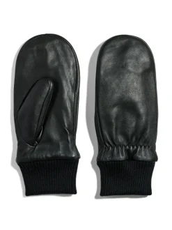 Naisten Nahkahanskat, PCNELLIE NEW LEATHER MITTENS NOOS>Pieces Outlet