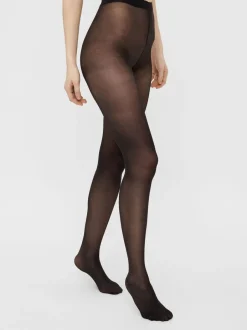 Naisten Sukkahousut NIKOLINE 20 DEN 2PACK TIGHTS Musta>Pieces