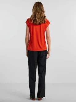 , Naisten T-paita, Pckamala Tee Noos Bc>Pieces Clearance