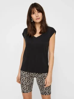 , Naisten T-paita, Pckamala Tee Noos Bc Musta>Pieces Hot