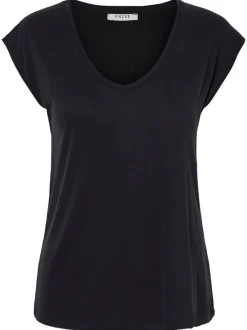 , Naisten T-paita, Pckamala Tee Noos Bc Musta>Pieces Hot