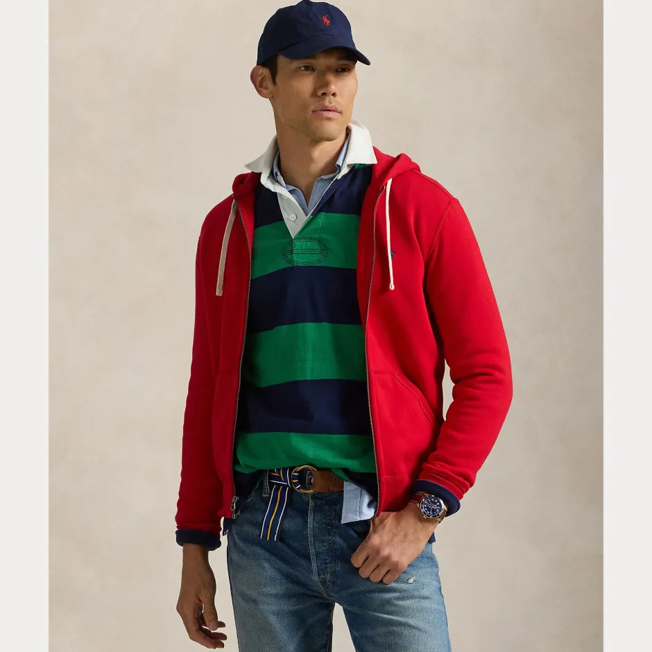 Miehet Vetoketjuhuppari Hood LongSleeveKnit>Polo Ralph Lauren Sale