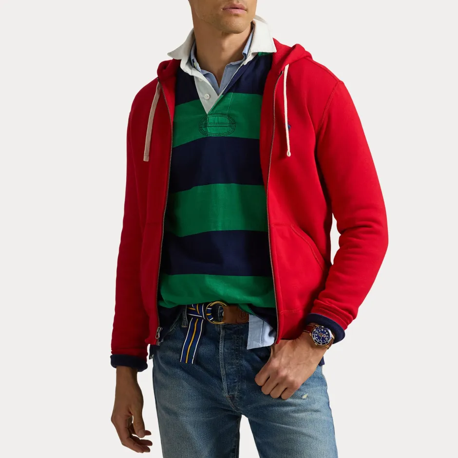 Miehet Vetoketjuhuppari Hood LongSleeveKnit>Polo Ralph Lauren Sale