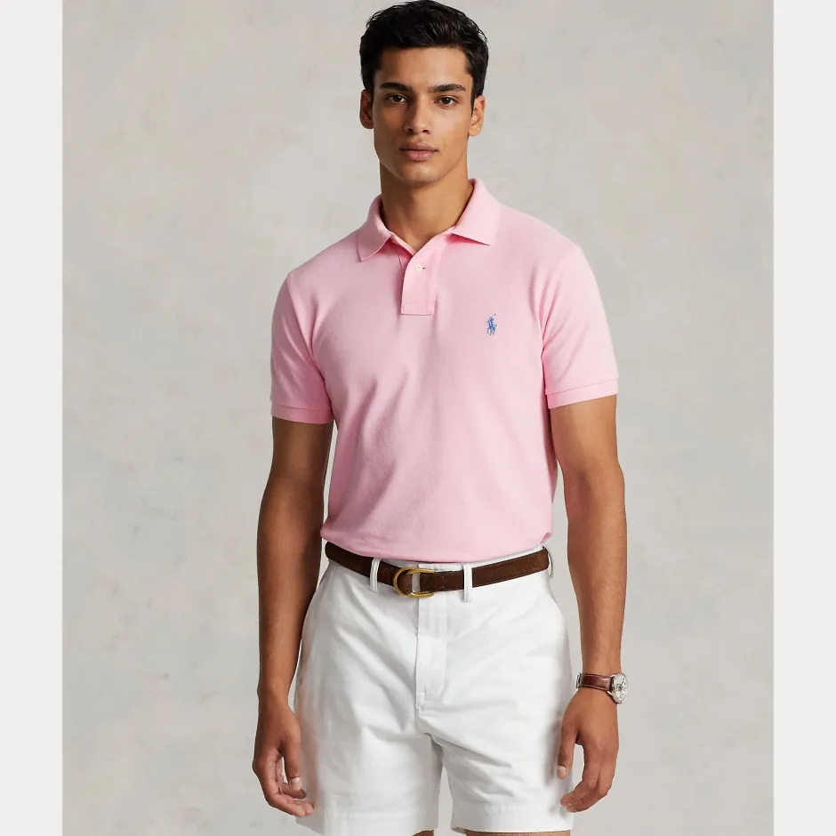 miesten pikeepaita, THE ICONIC MESH POLO SHIRT>Polo Ralph Lauren New