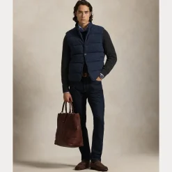 Miesten liivi Houndstooth Print Estate Rib, sininen><noscript><img width=