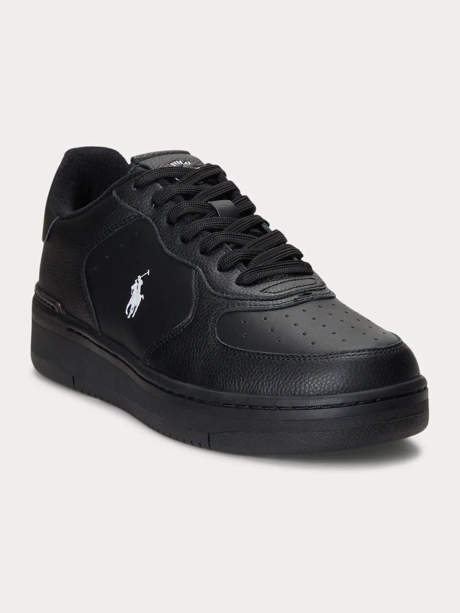 Miesten Kengät, MASTERS CRT-SNEAKERS-LOW TOP LACE NAVY WHITE>Polo Ralph Lauren Best