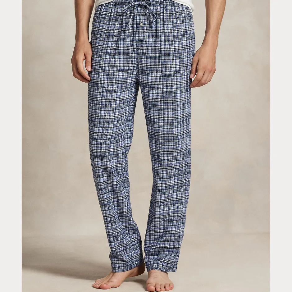 miesten pyjamahousur Cotton Flannel Pajama Pant,>Polo Ralph Lauren Sale