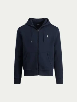 Miesten Huppari, DOUBLE KNIT HOODIE FULL ZIP ATHLETIC>Polo Ralph Lauren