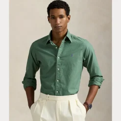 miesten kauluspaita, SLIM FIT GARMEND WASHED OXFORD SHIRT>Polo Ralph Lauren Hot