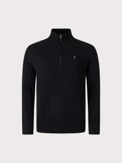 Miesten Neulepusero, CABLE-KNIT WOOL-CASHMERE SWEATER>Polo Ralph Lauren Hot