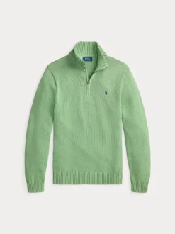 miesten neulepaita Cotton Hlaf Zip Pullover,>Polo Ralph Lauren