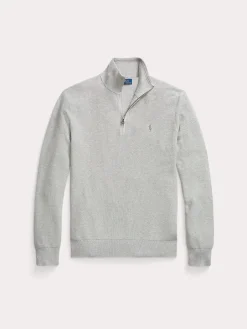 miesten neule, POLO HALF ZIP Vaaleanharmaa>Polo Ralph Lauren Hot