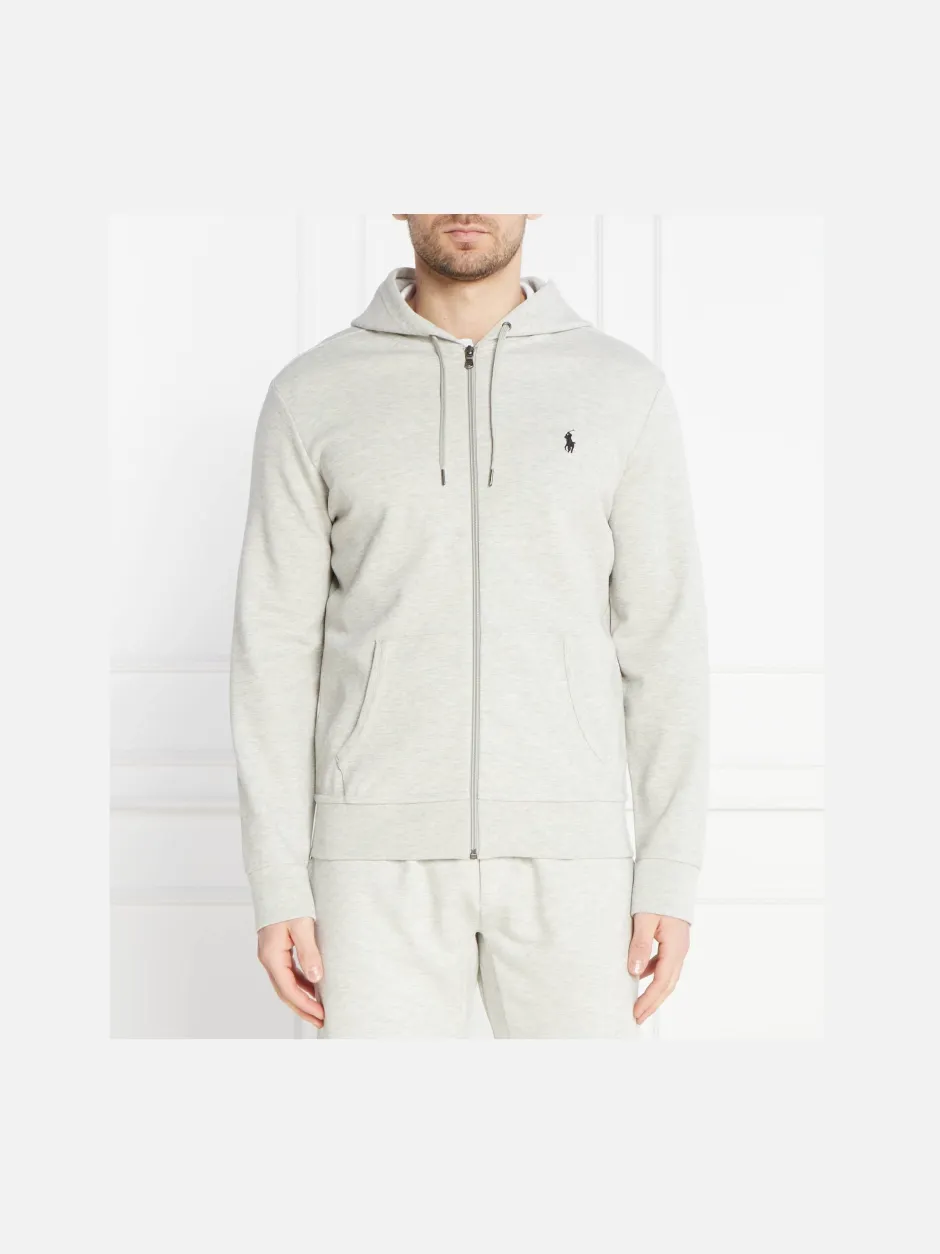 Miesten Huppari, DOUBLE KNIT HOODIE FULL ZIP ATHLETIC>Polo Ralph Lauren