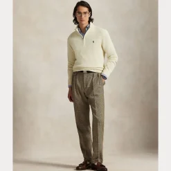 miesten neule, COTTON HALF ZIP PULLOVER><noscript><img width=