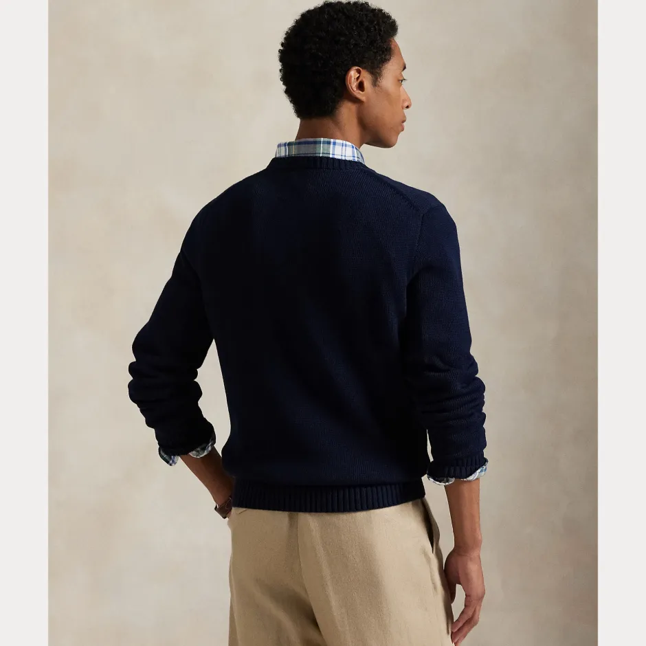 Miesten Neulepusero EMBROIDERED LOGO KNITTED JUMPER,>Polo Ralph Lauren