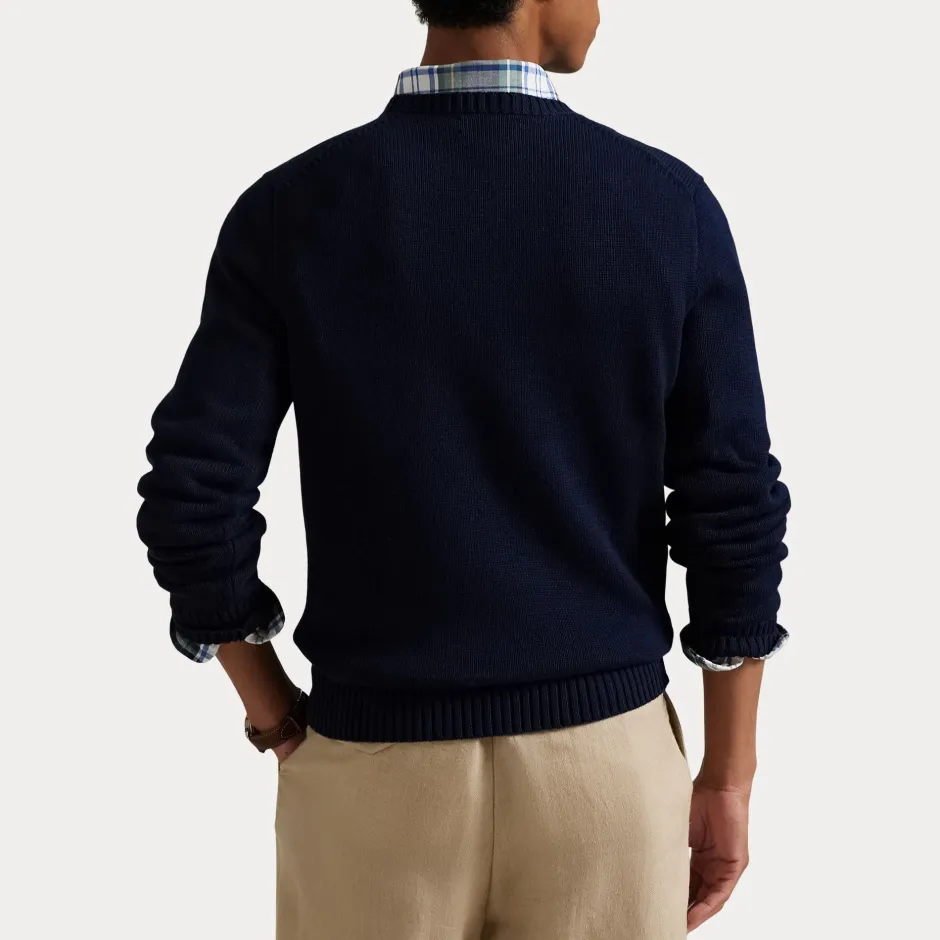 Miesten Neulepusero EMBROIDERED LOGO KNITTED JUMPER,>Polo Ralph Lauren