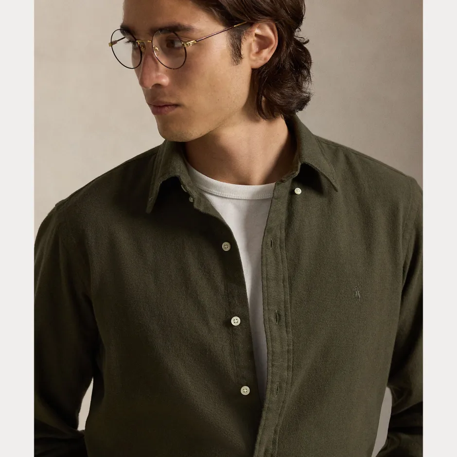 miesten kauluspaita Long Sleeve Sport Shirt,>Polo Ralph Lauren Online