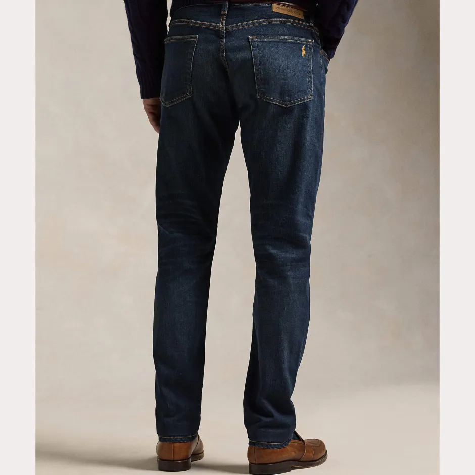 Miesten Farkut, PARKSIDE TAPERED FIT Indigo>Polo Ralph Lauren Sale