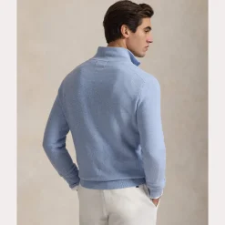 miesten neule, POLO HALF ZIP><noscript><img width=