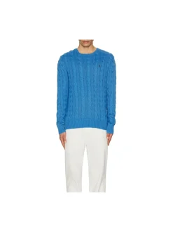 miesten neule, CABLE-KNIT COTTON SWEATER>Polo Ralph Lauren Hot