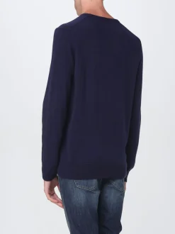 miesten neulepusero, LONG SLEEVE PULLOVER CREW WOOL><noscript><img width=