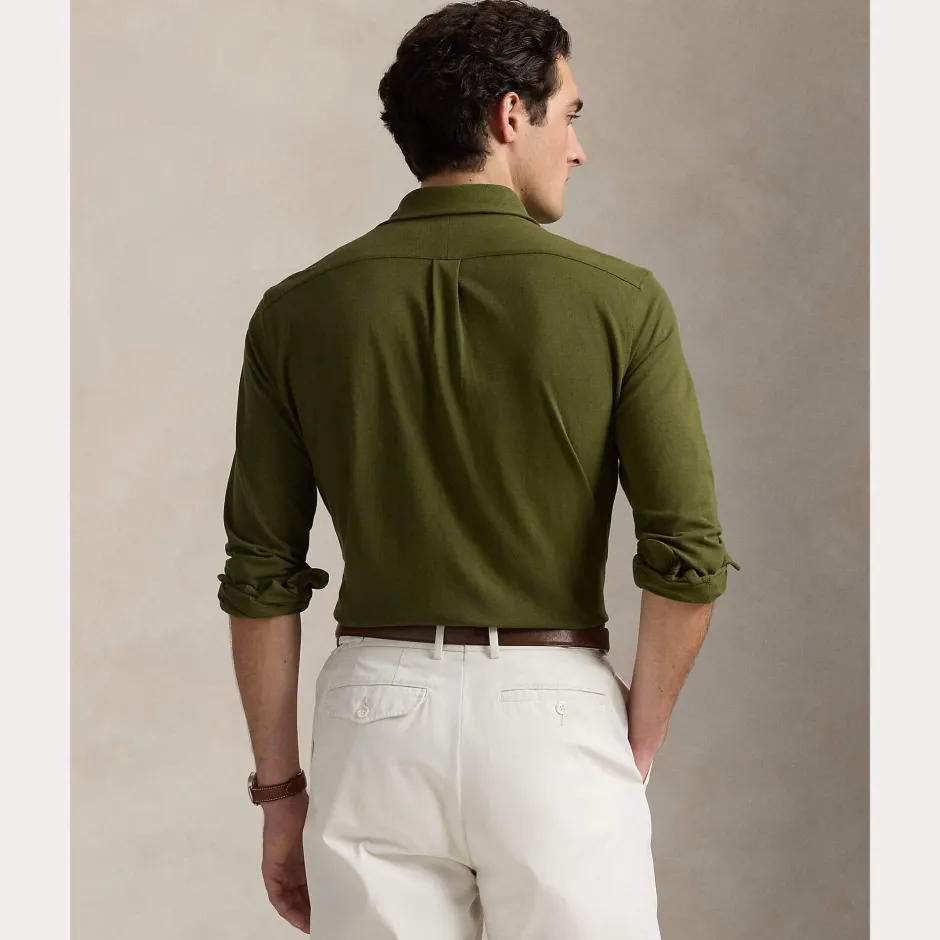 Miesten Kauluspaita, FEATHERWEIGHT MESH SHIRT>Polo Ralph Lauren Online