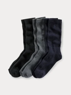 Miesten Sukat 3-Pack, POLO TENNIS SOCK>Polo Ralph Lauren New