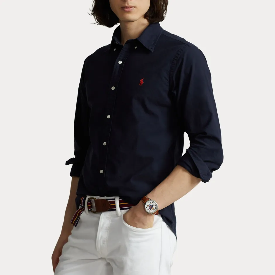 miesten kauluspaita Custom Fit Carment-dyed Oxford Shirt,>Polo Ralph Lauren New