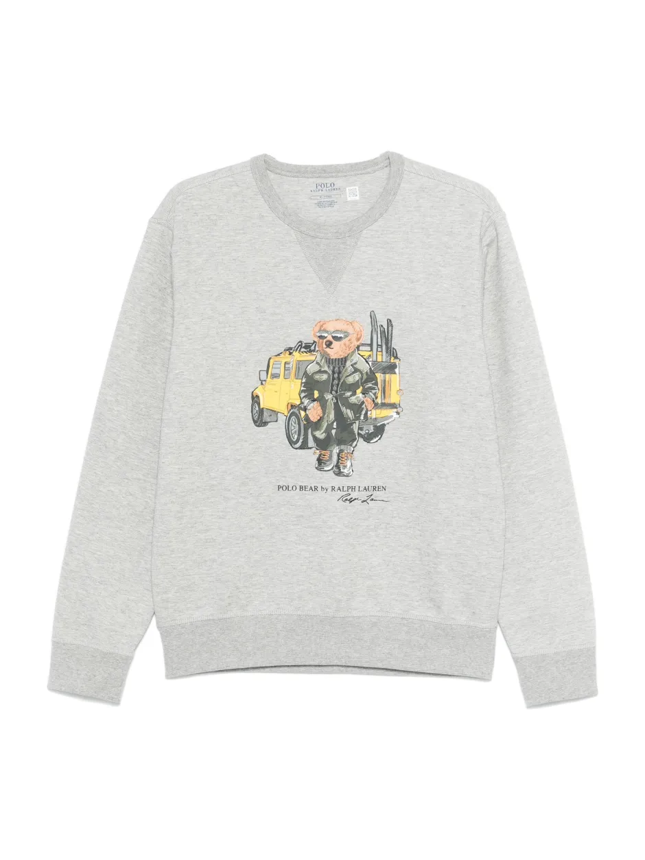 miesten collegepaita, LONG SLEEVE-SWEATSHIRT BEAR>Polo Ralph Lauren Outlet