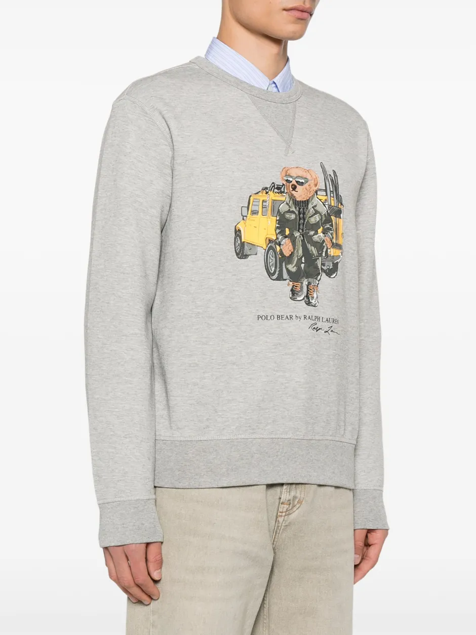 miesten collegepaita, LONG SLEEVE-SWEATSHIRT BEAR>Polo Ralph Lauren Outlet