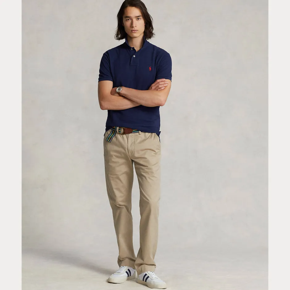 miesten pikeepaita, THE ICONIC MESH POLO SHIRT>Polo Ralph Lauren Discount
