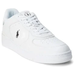 Miesten Kengät, MASTERS CRT-SNEAKERS-LOW TOP LACE NAVY WHITE>Polo Ralph Lauren Outlet
