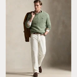 miesten neulepaita Cotton Cable LS Drive Pullover,>Polo Ralph Lauren Outlet