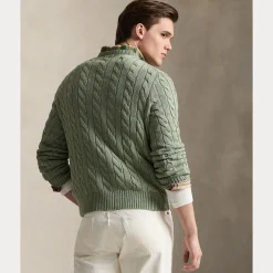 miesten neulepaita Cotton Cable LS Drive Pullover,><noscript><img width=