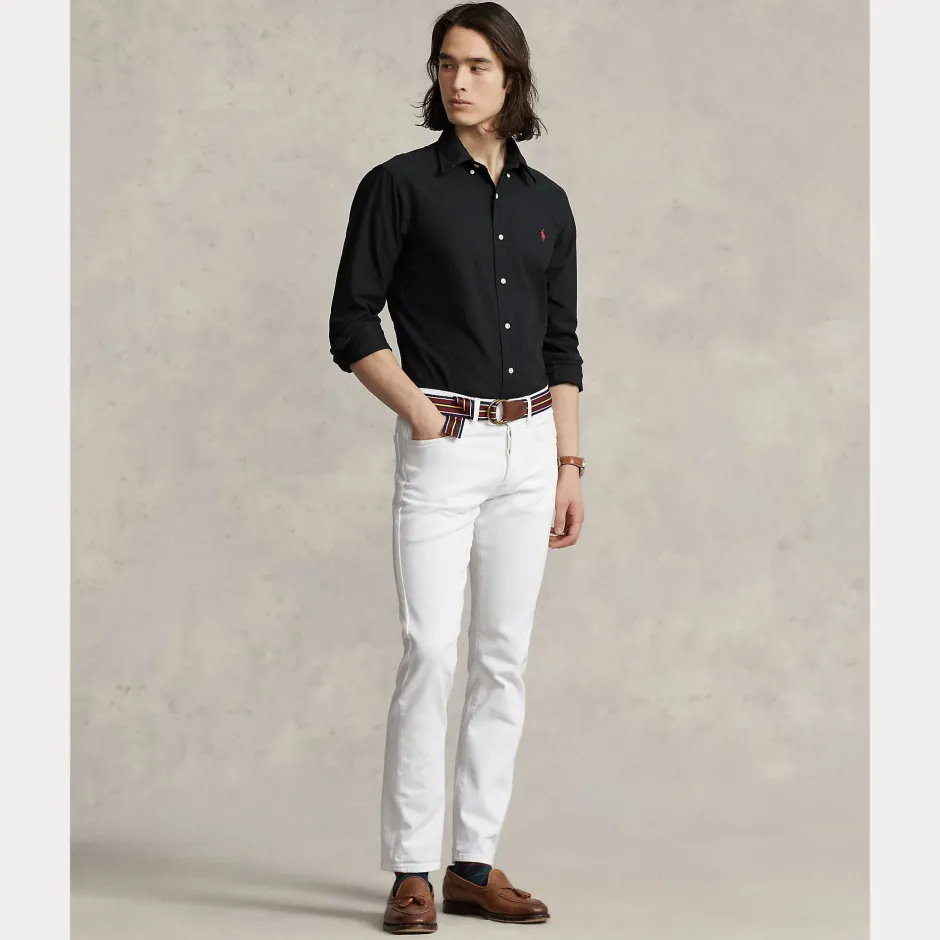 miesten kauluspaita Custom Fit Carment-dyed Oxford Shirt,>Polo Ralph Lauren Online