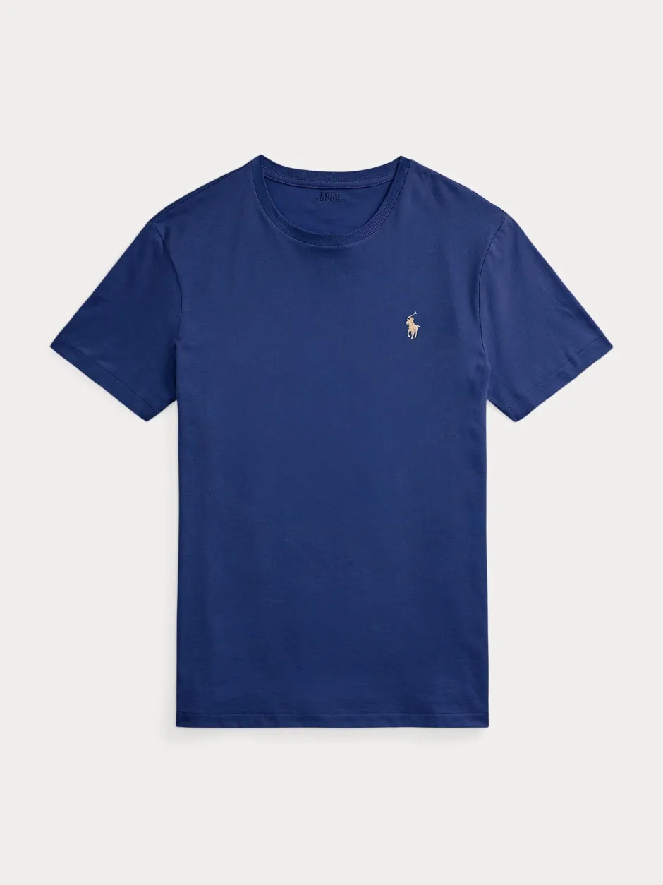 miesten t-paita, SHORT SLEEVE-T-SHIRT Sininen, Indigo>Polo Ralph Lauren Sale