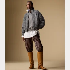 naisten collegepaita Fleece Crewneck, rattu><noscript><img width=