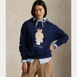 naisten huppari POLO BEAR KNIT SWEATSHIRT,>Polo Ralph Lauren