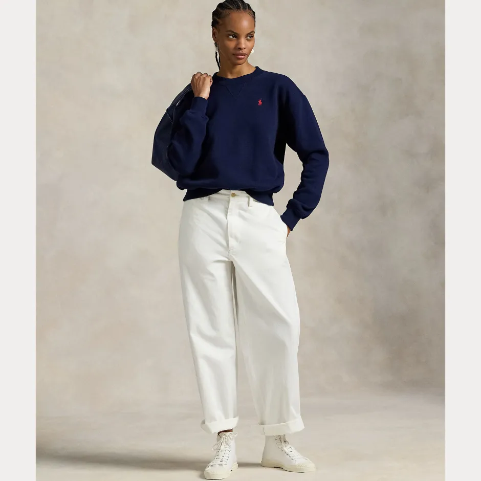 naisten collegepaita Fleece Crewneck,>Polo Ralph Lauren New