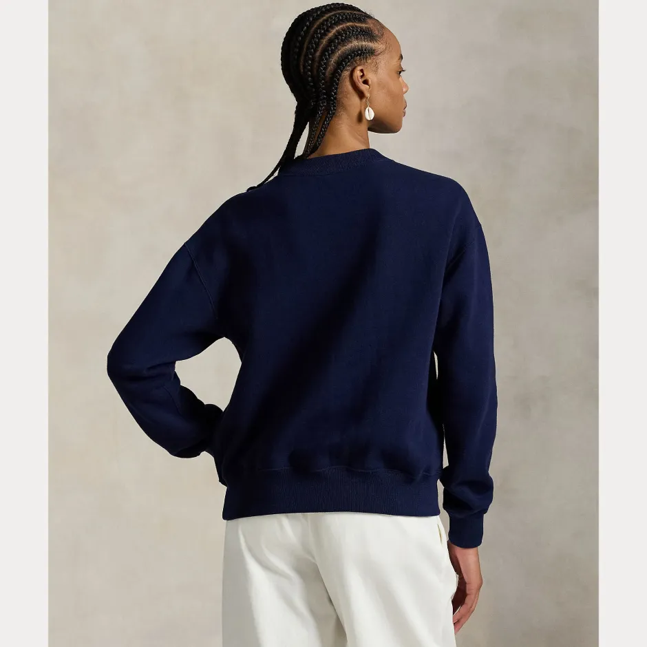 naisten collegepaita Fleece Crewneck,>Polo Ralph Lauren New