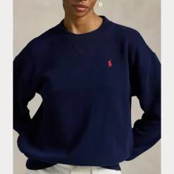 naisten collegepaita Fleece Crewneck,><noscript><img width=